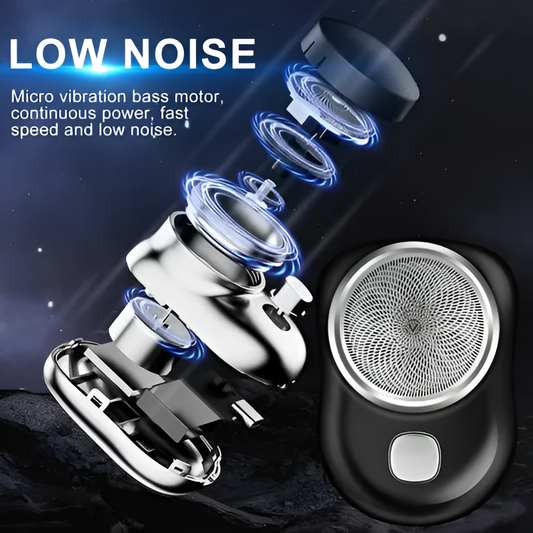 Unisex Portable Shaver for Quick, Clean in Second